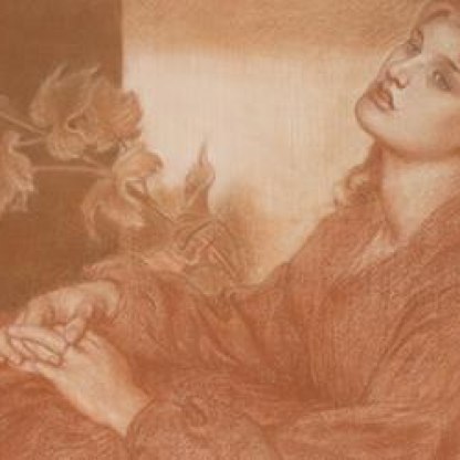 Highlight image for Rossetti drawing bought in second-hand bookshop for £75 on display